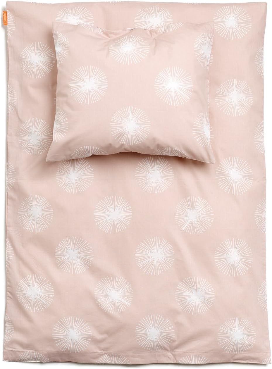 Leander Bettwäsche Kinderbettwäsche Flora 100x135 cm - Soft pink - Original
