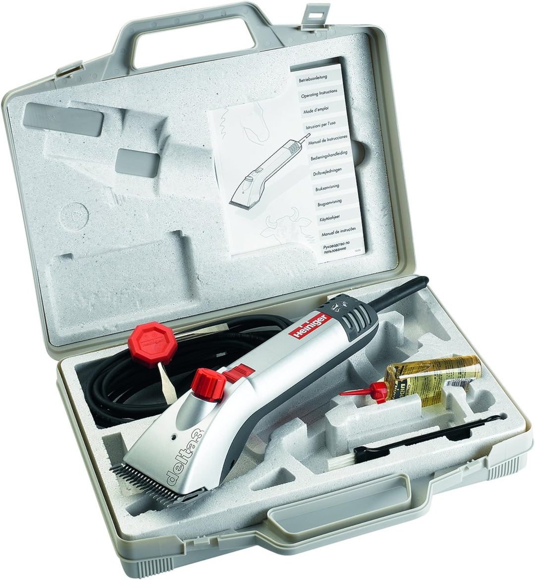 Heiniger 701002 Delta 3 Schermaschine, Grau/Anthrazit,