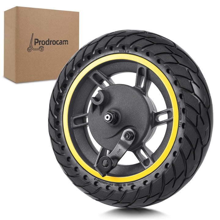 Vollreifen für Max G30, 10 Zoll Vollgummireifen Vorderrad, 60/70-6,5 Roller Ersatzräder für Segway N