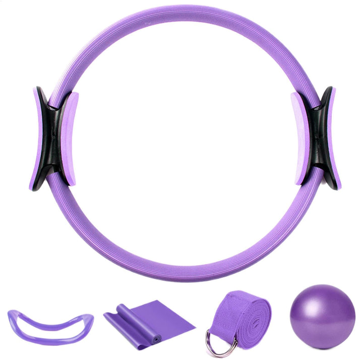 Pilates Ring Set, Pilates Essentials Kit Für Frauen, Pilate Ring Und Ball Set, Widerstandsbänder - 5