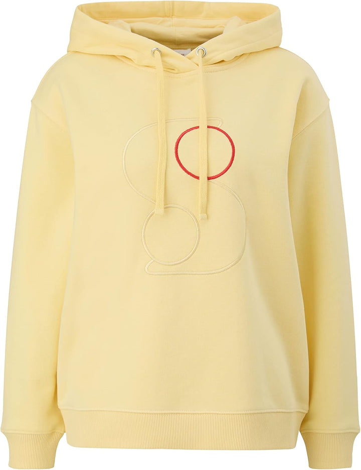 s.Oliver Women's 10.2.11.14.140.2129313 Sweatshirt Langarm, Yellow, 32
