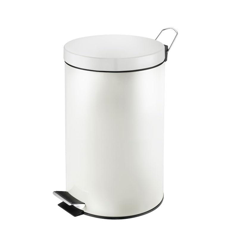 PROREGAL Runder Tretabfallsammler mit herausnehmbaren Kunststoff-Inneneimer | 12 Liter, HxBxT 40x29,