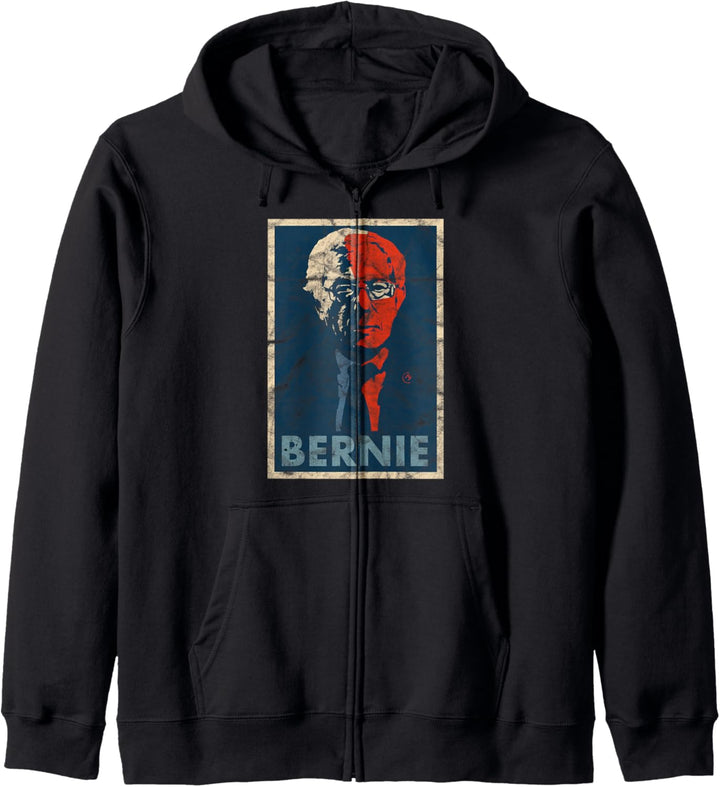 Bernie Sanders President Birdie Feel Hindsight 2020 Vintage Kapuzenjacke