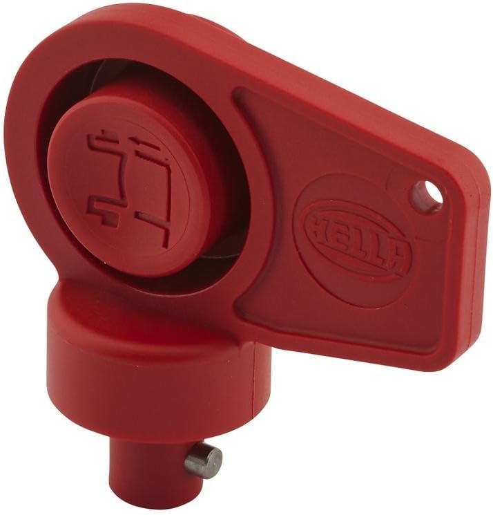HELLA - Hauptschalter, Batterie - Drehbetätigung - 24V - geschraubt - Schliesser - oval - 6EK 002 84