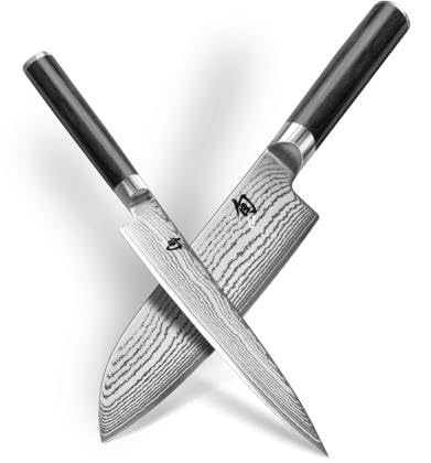 KAI Shun Classic Limited DM-W25 Weihnachtsangebotsset mit Allzweckmesser 15 cm DM0701 &amp; Santoku 18 c