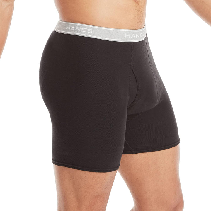 Hanes Ultimate Mens Retroshorts (5er Pack) M Schwarz/Grau, 5 Stück, M Schwarz/Grau, 5 Stück