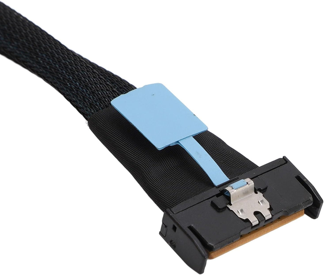 für MCIO 8i zu 2 SFF 8643 Kabel, PCIe 5.0 für Server Data Center 31,5 Zoll, für MCIO X8 zu SAS HD SF