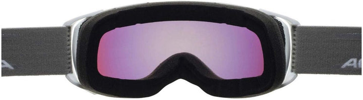 ALPINA ESTETICA Q - Verspiegelte, Kontrastverstärkende & Polarisierte OTG Skibrille Mit 100% UV-Schu