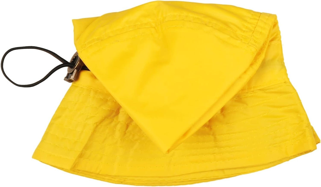 Toutacoo. Regenhut. Regenbob. Einstellbar. Nylon-Look S 032-gelb, S 032-gelb