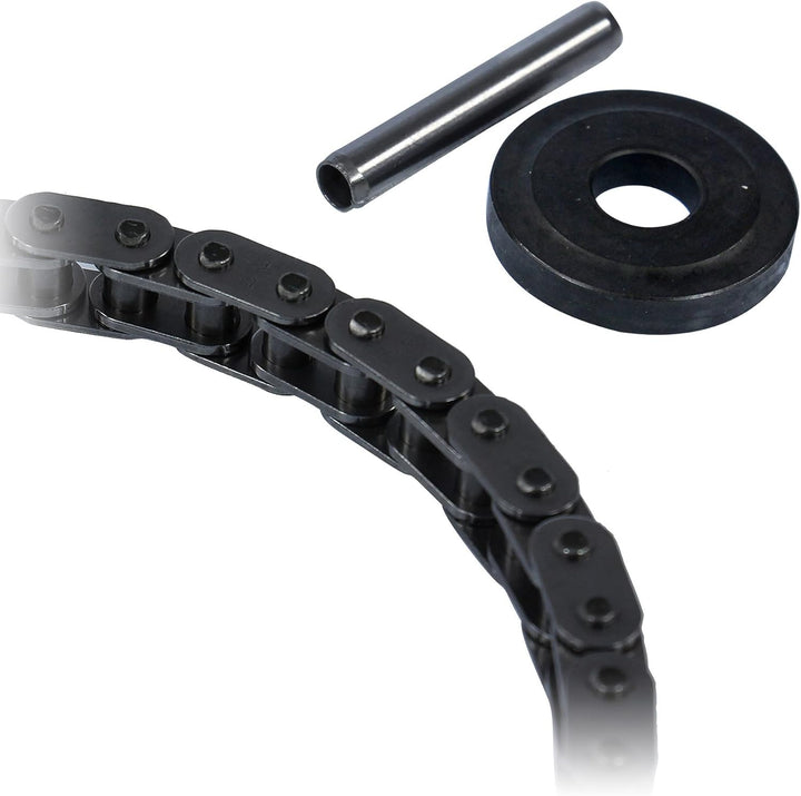 febi bilstein 33082 Steuerkettensatz für Nockenwelle, mit Gleitschienen und Kettenspanner , 1 Stück