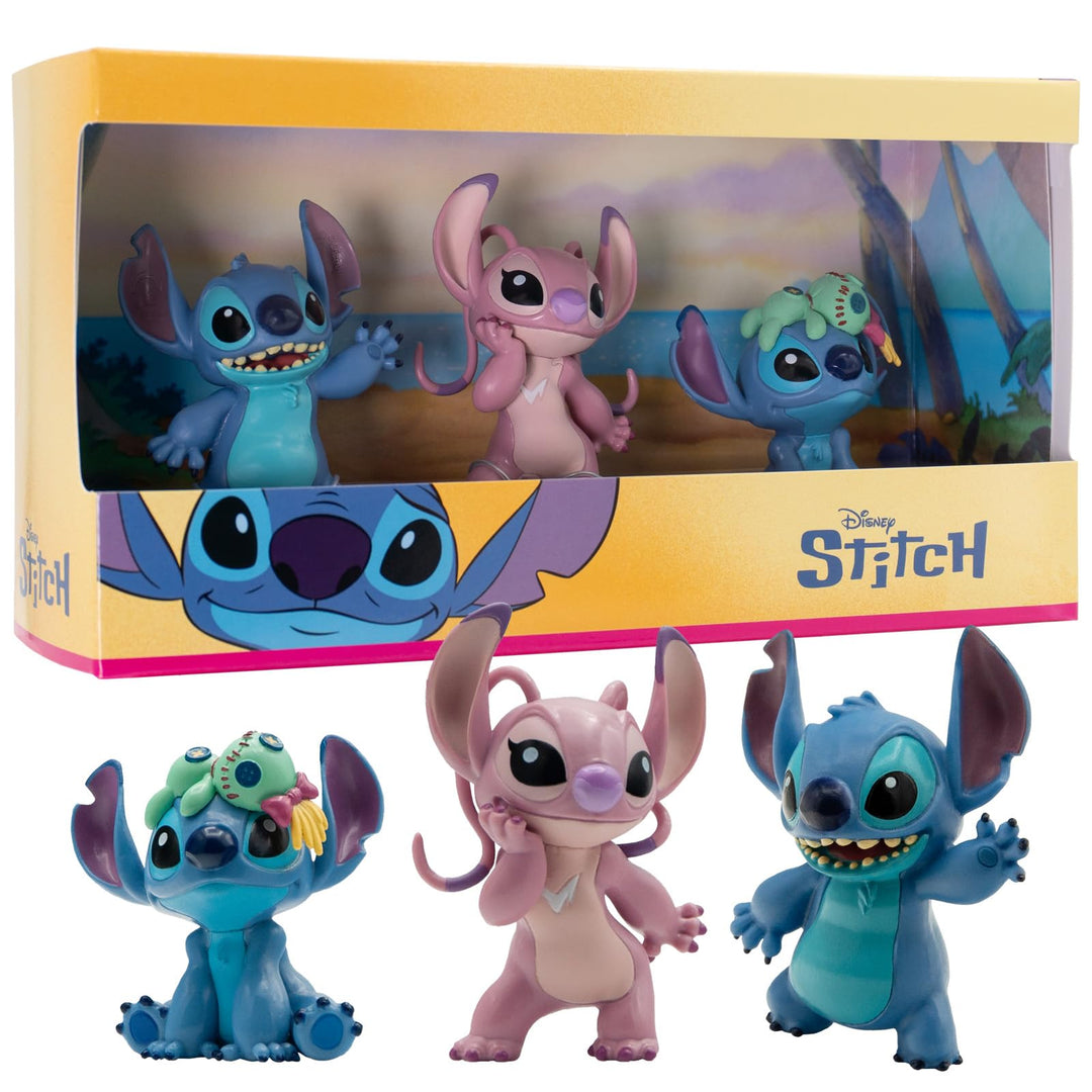 Bullyland - Stitch Geschenkset aus Disneys Lilo & Stitch, perfekt als Spielzeug Figur, Dekoration un