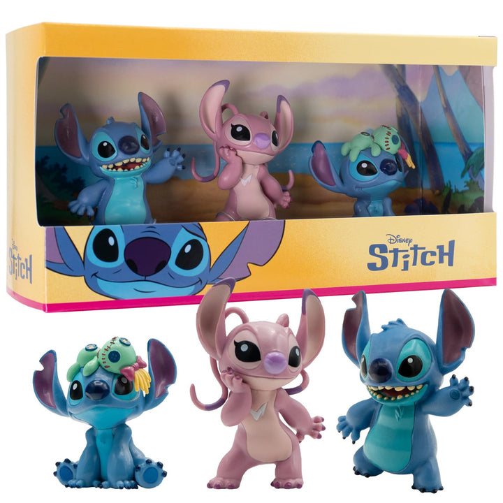 Bullyland - Stitch Geschenkset aus Disneys Lilo & Stitch, perfekt als Spielzeug Figur, Dekoration un