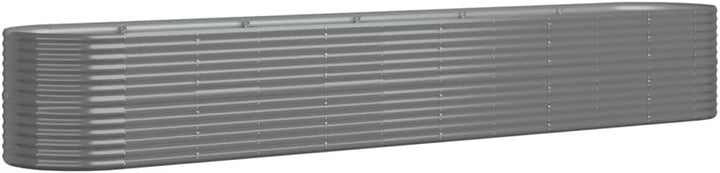 vidaXL Hochbeet, Wetterfestes Hochbeet für Garten Balkon Terrasse, Kräuterhochbeet zum Selber Bauen,