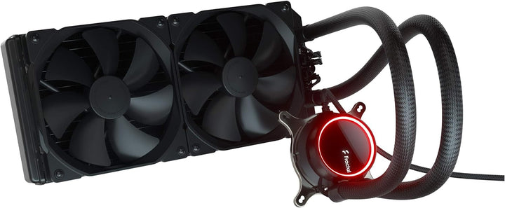 Fractal Design Celsius+ S28 Dynamic X2 PWM Black 280mm ARGB Pumpe, Silent Performance Slim Radiator