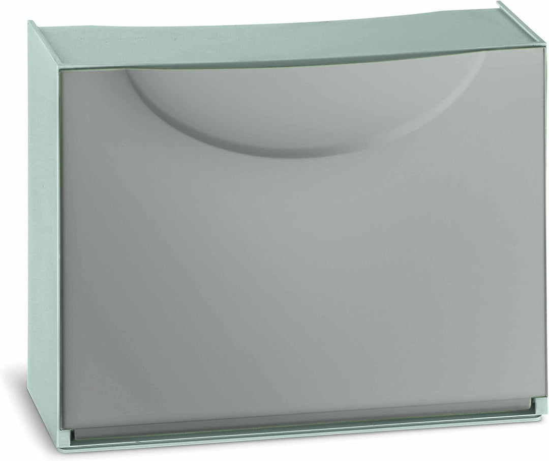 Terry Home Storage Harmony Aufbewahrungsbox, Schuhschrank, 51 x 19 x 39 cm, Grau Tortora/Grigio, Tor