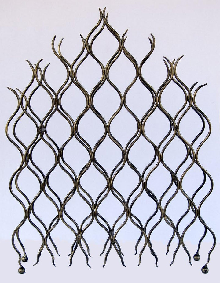DanDiBo Weinregal Grand FEU Metall Schmiedeeisen für 40 Flaschen Flaschenhalter 95 cm
