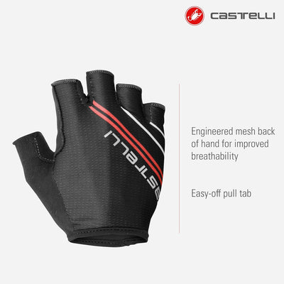 CASTELLI Damen Dolcissima 2 W Glove Fahrradhandschuhe M Schwarz, M Schwarz