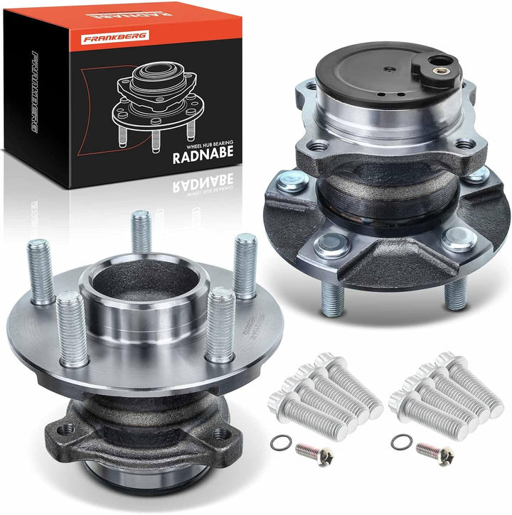 Frankberg 2x Radnabe Radlagersatz Hinterachse für C-Max DM2 Focus C-Max Focus II DA DP HCP DB DH FCH