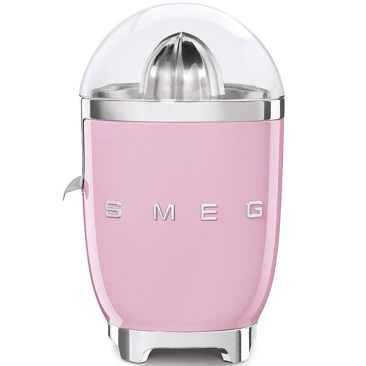 Smeg Zitruspresse CJF01PKEU, Edelstahl, Pastellrosa, Pastellrosa