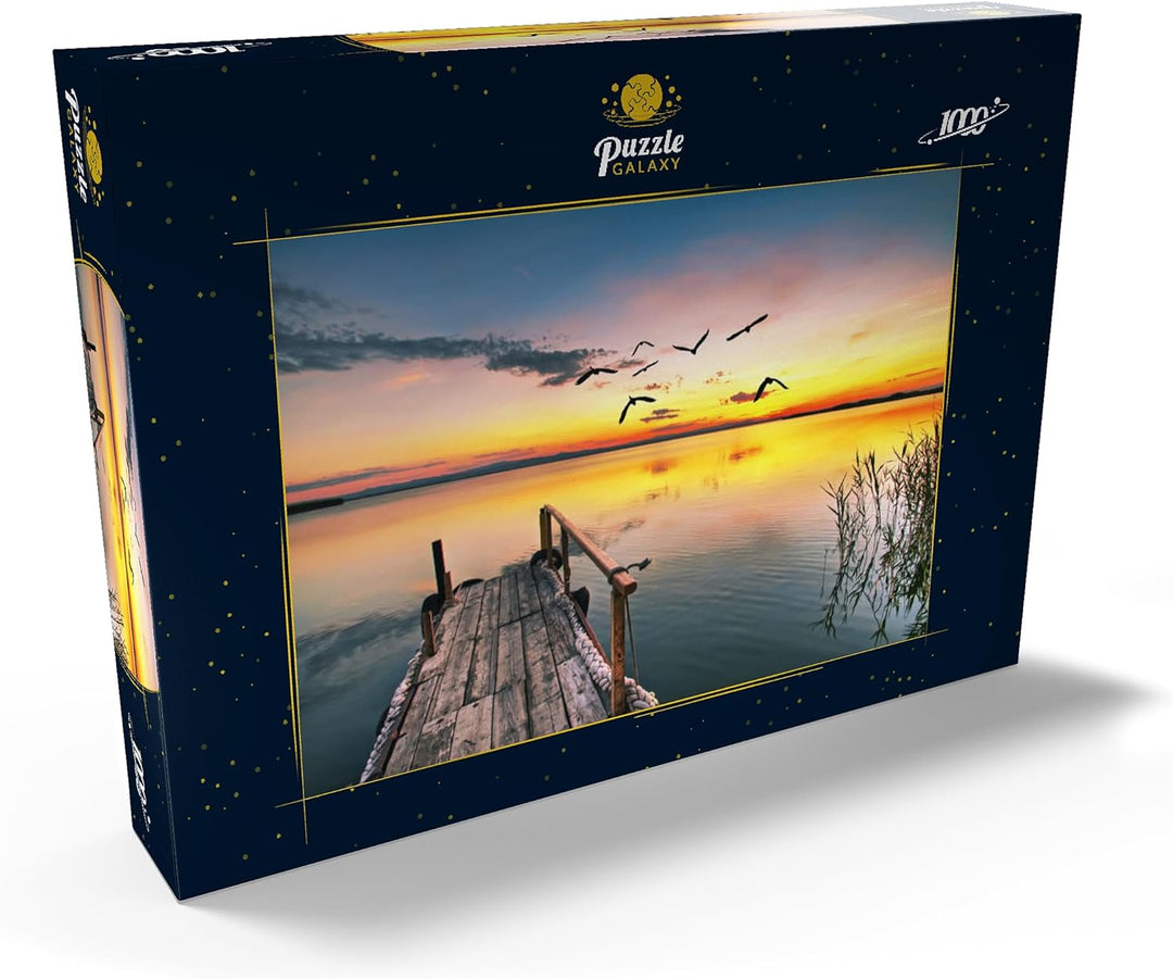 Pier in die Wolken - Premium 1000 Teile Puzzle - MyPuzzle Sonderkollektion von Puzzle Galaxy, 1000 T