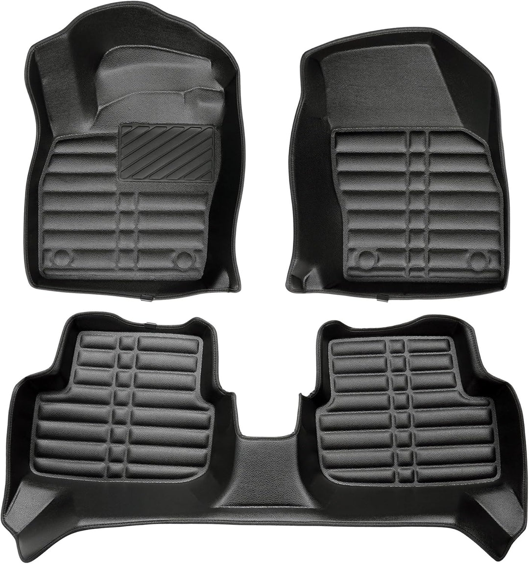 fussmattenprofi.com Auto Fussmatten Kompatibel mit VW Polo 6 Baujahr ab 2017 I 100% Passgenau Geruch