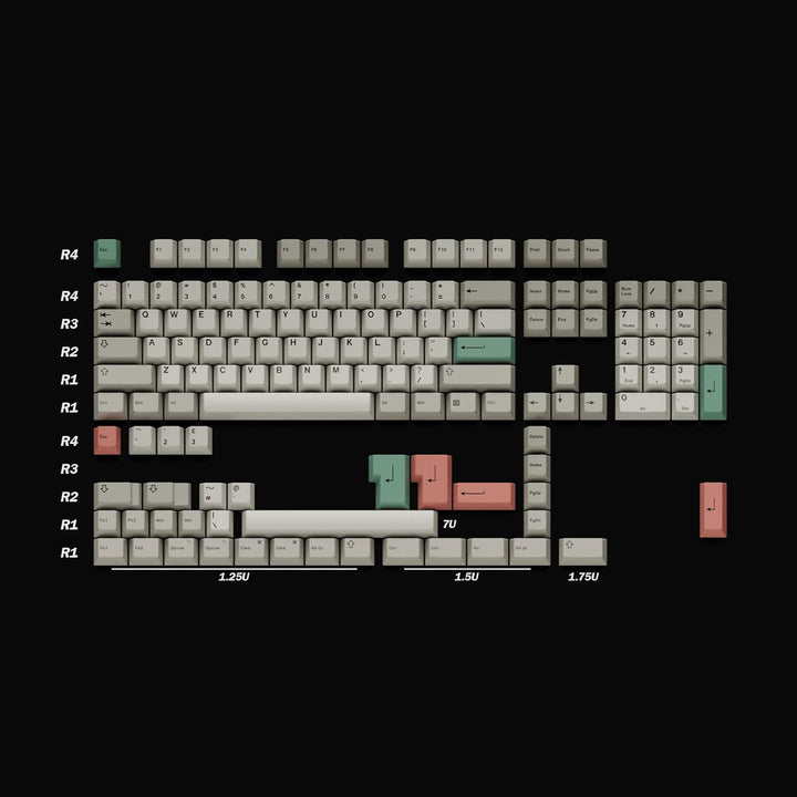 Custom Keycaps | Dye Sublimation PBT Keycap Set for Mechanical Keyboard | 139 Keys | Cherry Profile