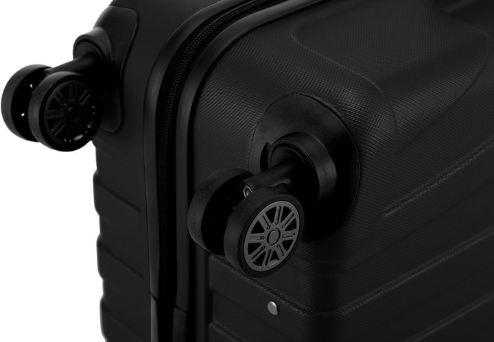 Suitline - 2er Trolley - Koffer Set Grössen Schwarz 2er Set S+L, Schwarz 2er Set S+L