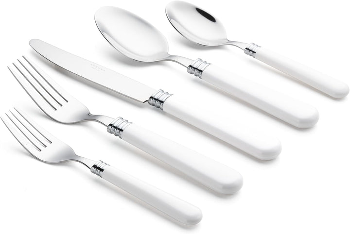 ANNOVA Besteckset, 20-teilig, Griff aus Edelstahl - 4 x Tafelmesser; 4 x Tafelgabeln; 4 x Salatgabel