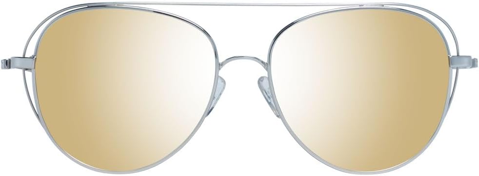 Ted Baker Sunglasses Damen Runa Sonnenbrille, Silber, 56/16-140