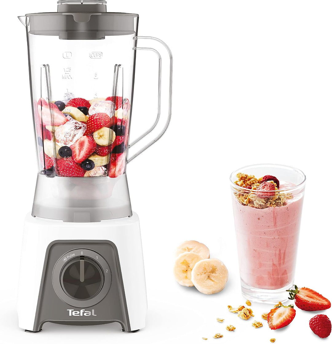 Tefal BL2C01 Blendeo Standmixer | 450-W-Motor | 1,5 Liter Fassungsvermögen | 2 Geschwindigkeiten + P