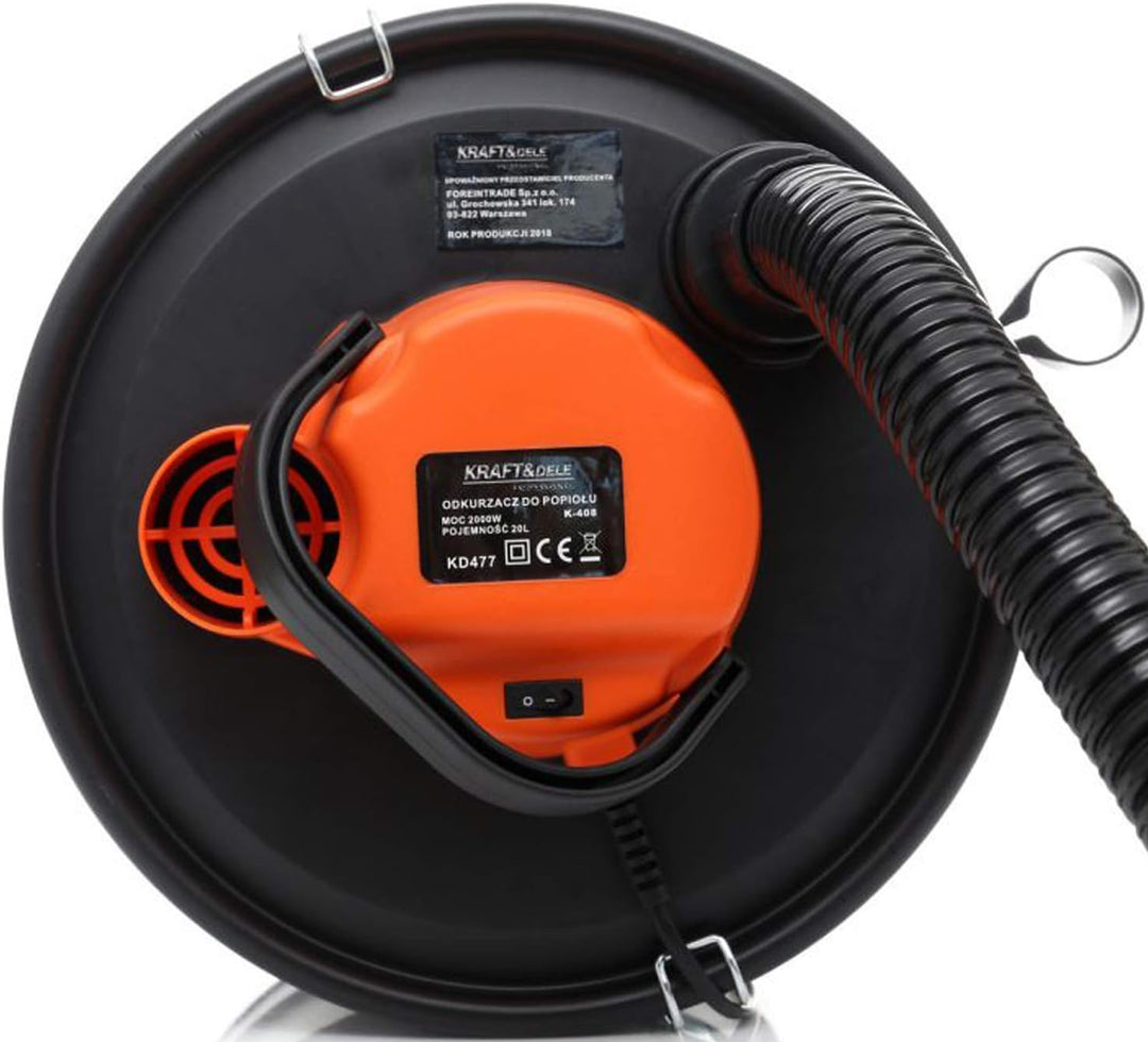 Aschesauger Kaminsauger Russsauger Grillsauger Ofen 2000W HEPA Filter (KD477)