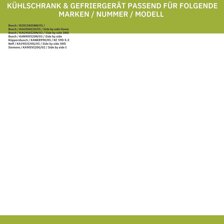 Klappe kompatibel mit BOSCH 00605029 Abdeckung mit Elektronik für Nullgradfach KühlGefrierKombinatio