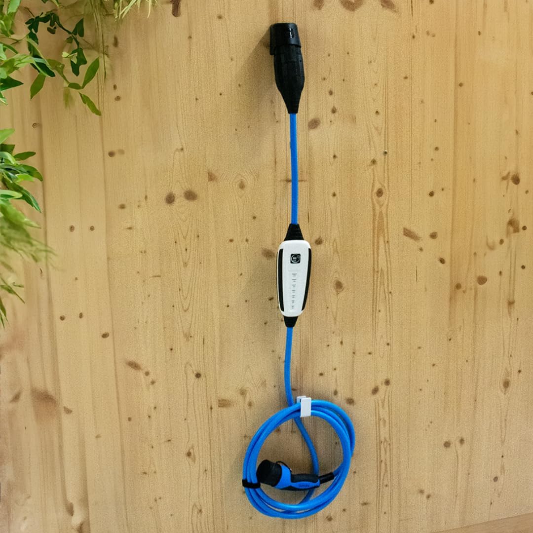 NRGkick FIX Max 5m GSM/GPS/SIM Schutzverriegelung inkl. Wandsteckdose 32A | bis zu 22kW Ladeleistung