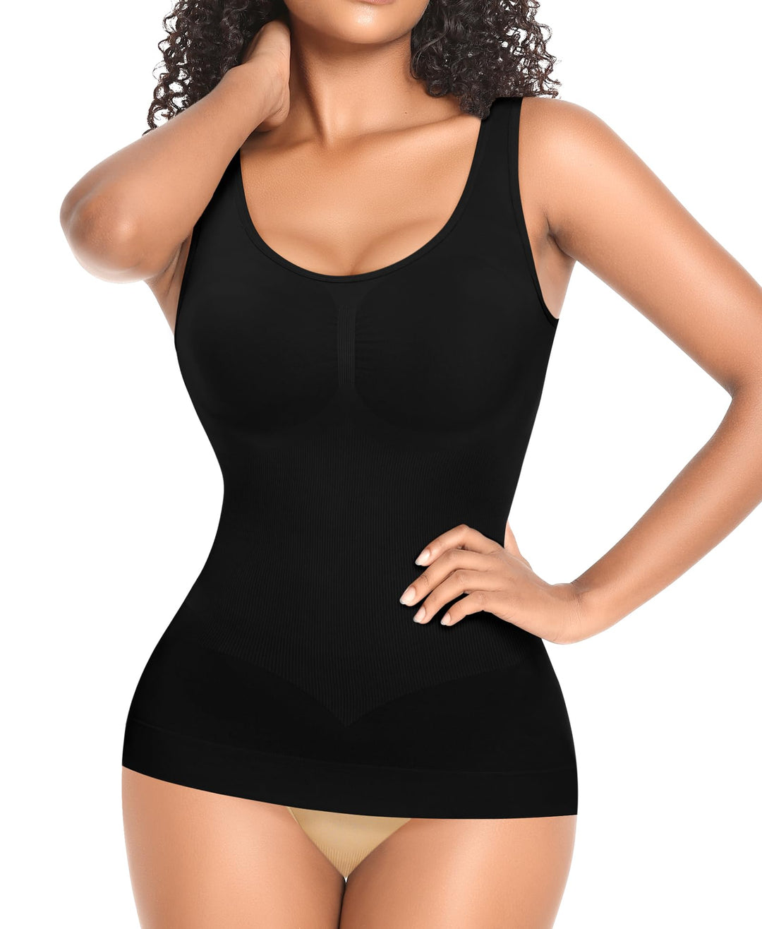 YARRCO Shape Unterhemd Damen Formende Tank Top Bauchweg Shapewear Sport Tanktop Figurformendes Träge