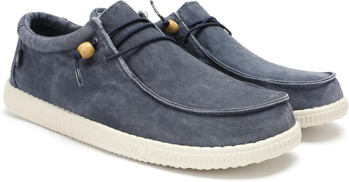 WALK IN PITAS | WP150 WALLABI Washed | Herren Mokassins | Flache Slipper für Männer | Slip on Loafer
