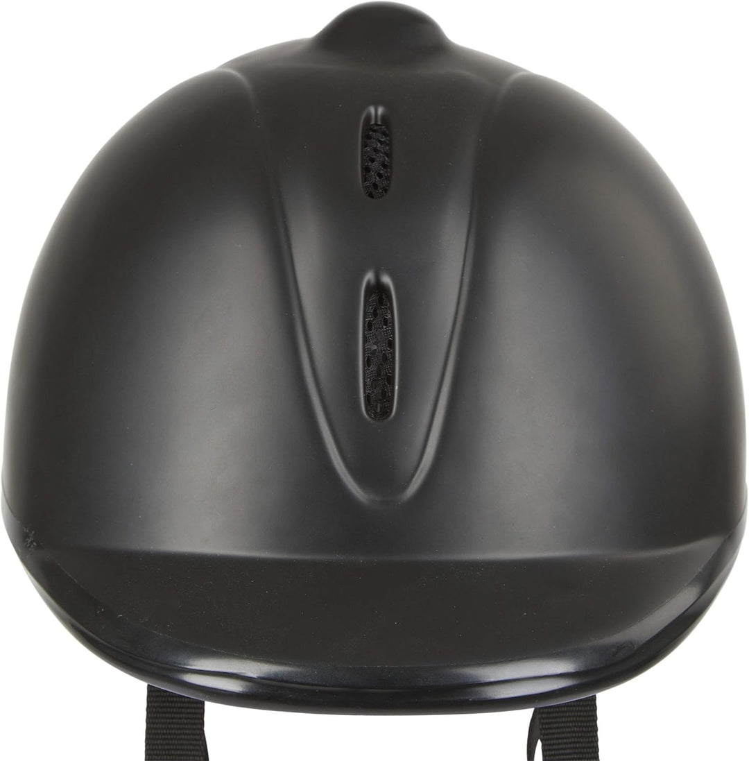 Covalliero Helm Reithelm Econimo VG1 58-61 cm Single Schwarz, 58-61 cm Single Schwarz