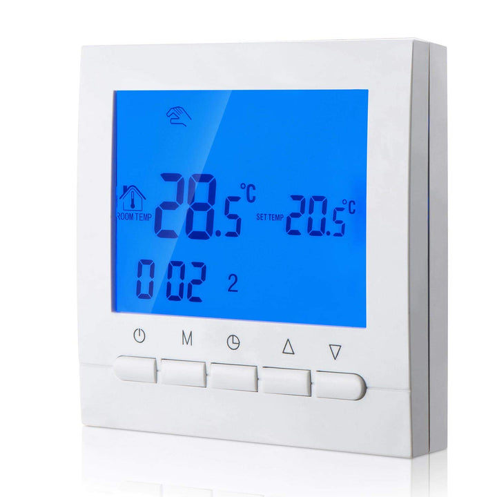 KPS KPS Confortline Thermodigi Digitales Heizungsthermostat, Anschluss von 2 Kabeln, mit Programmier