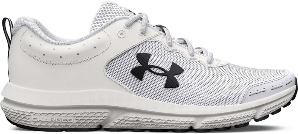 Under Armour Herren Ua Charged Assert 10 Laufschuhe 41 EU Weiss, 41 EU Weiss