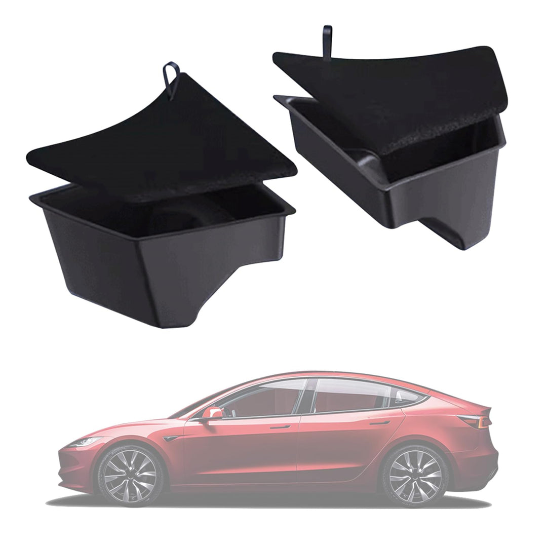 Arcoche Rear Trunk Organizer Kofferraumtaschen Hinteren für Tesla Model 3 Highland, Kofferraum-Organ