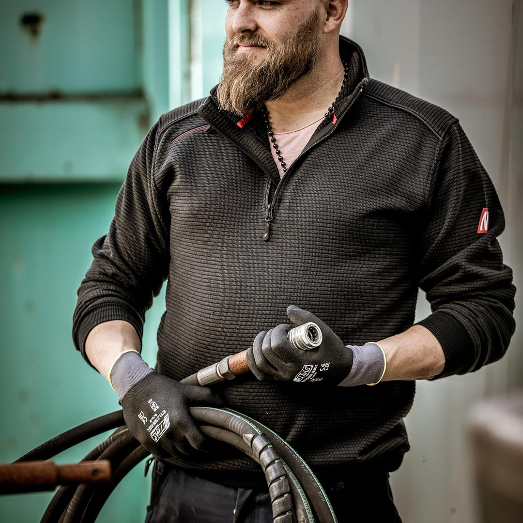Nitras Pullover Motion TEX Plus (Farbe: schwarz; Grösse: S)