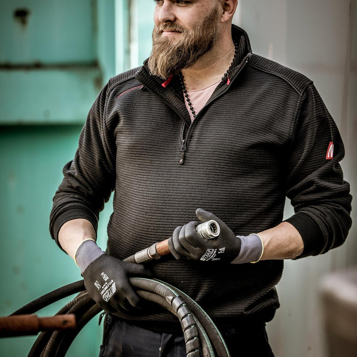 Nitras Pullover Motion TEX Plus (Farbe: schwarz; Grösse: S)