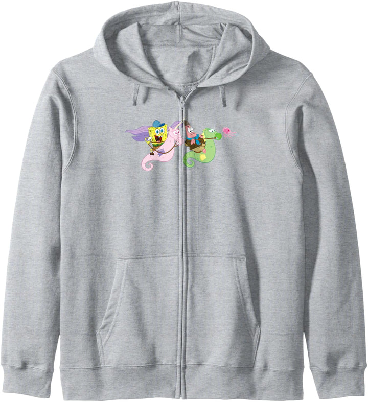 SpongeBob SquarePants And Patrick Seahorse Riders Kapuzenjacke