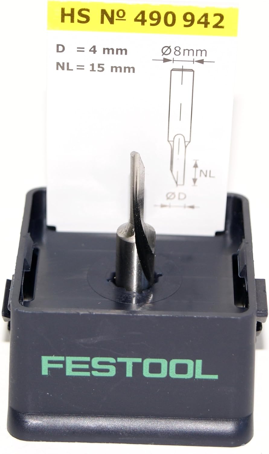 Festool Nutfräser HS S8 D 4/15 HS S8 D4/15, HS S8 D4/15