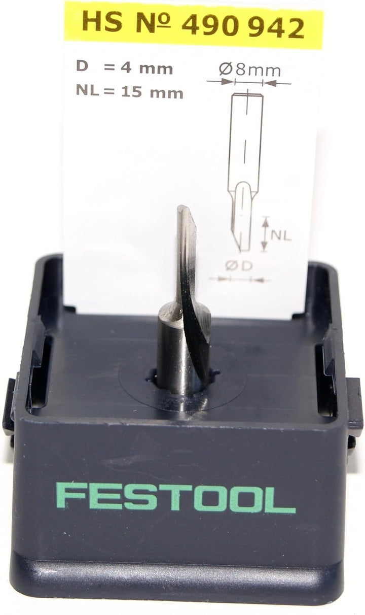 Festool Nutfräser HS S8 D 4/15 HS S8 D4/15, HS S8 D4/15