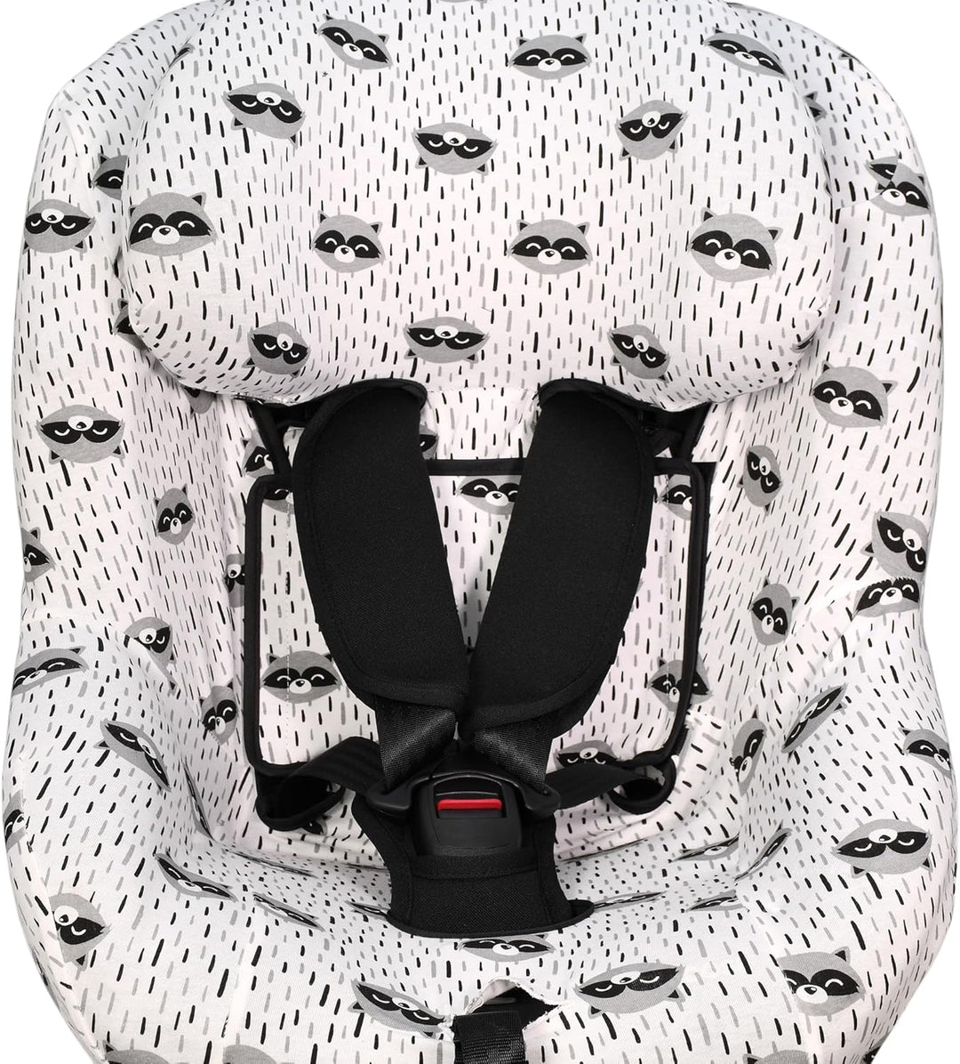 JYOKO KIDS Bezug für Autositz kompatibel mit Maxi Cosi (Raccoon, Maxi Cosi Pearl 360 y Mica Pro I-si