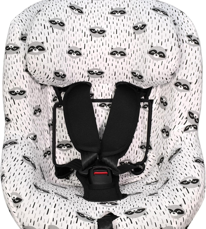 JYOKO KIDS Bezug für Autositz kompatibel mit Maxi Cosi (Raccoon, Maxi Cosi Pearl 360 y Mica Pro I-si