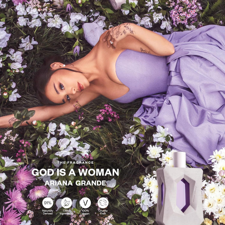 Ariana Grande - God is a Woman EDP 100 ml Geblümt 100 ml (1er Pack), Geblümt 100 ml (1er Pack)