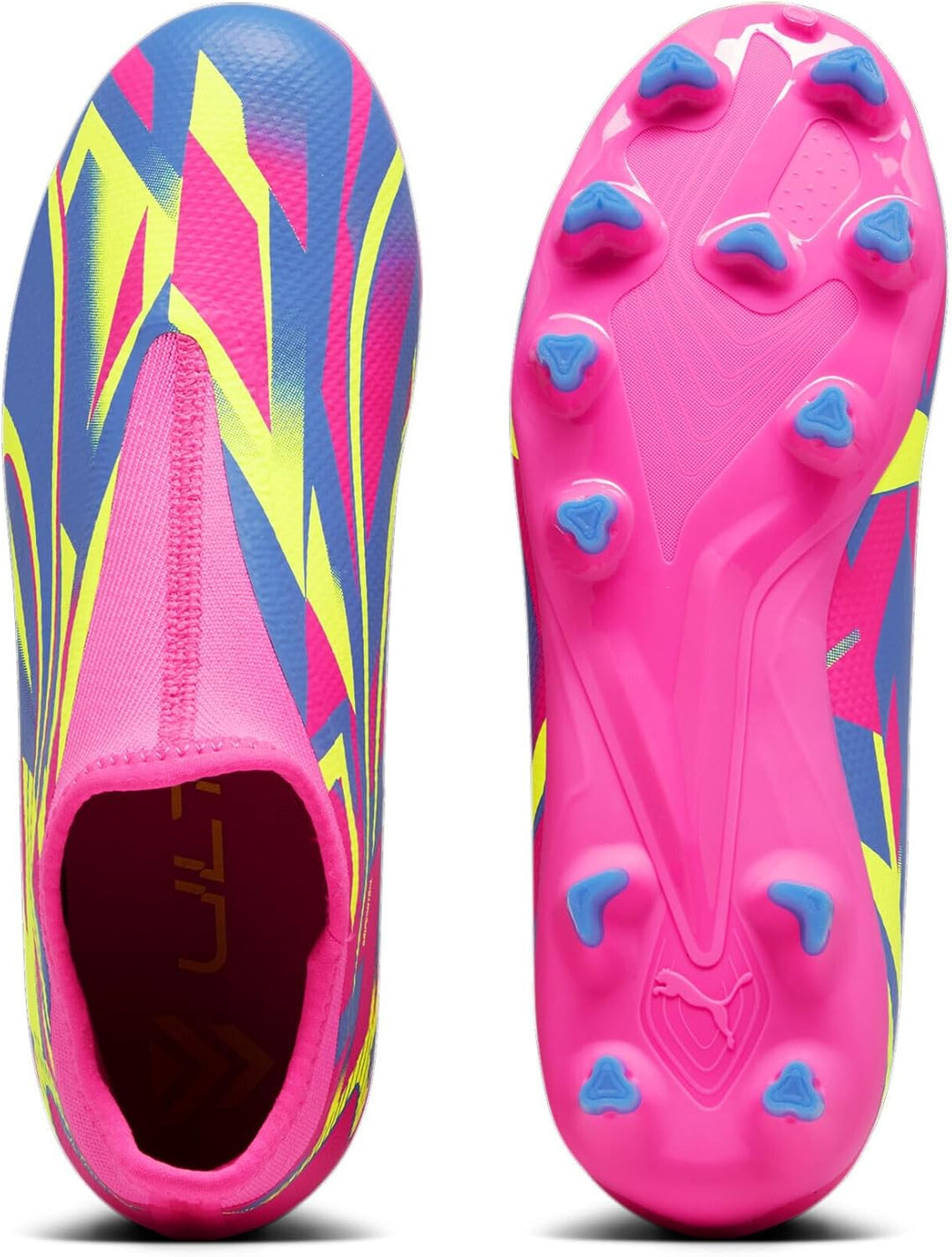 PUMA Unisex Kinder Ultra Match Ll Energy Fg/Ag Fussballschuhe TeenagerFussballschuh 35.5 EU Luminous