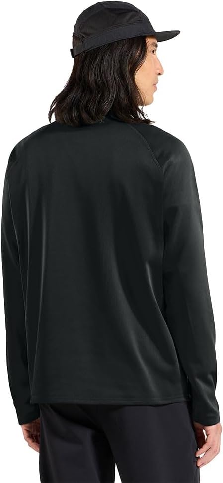 Odlo Herren Besso Half Zip Longsleeve M Schwarz, M Schwarz
