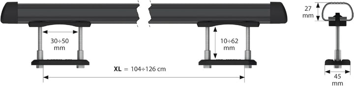 cp Bars w/All Club XL Stahl